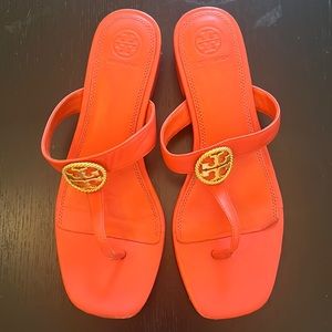 Tory Burch Red Orange Sandal